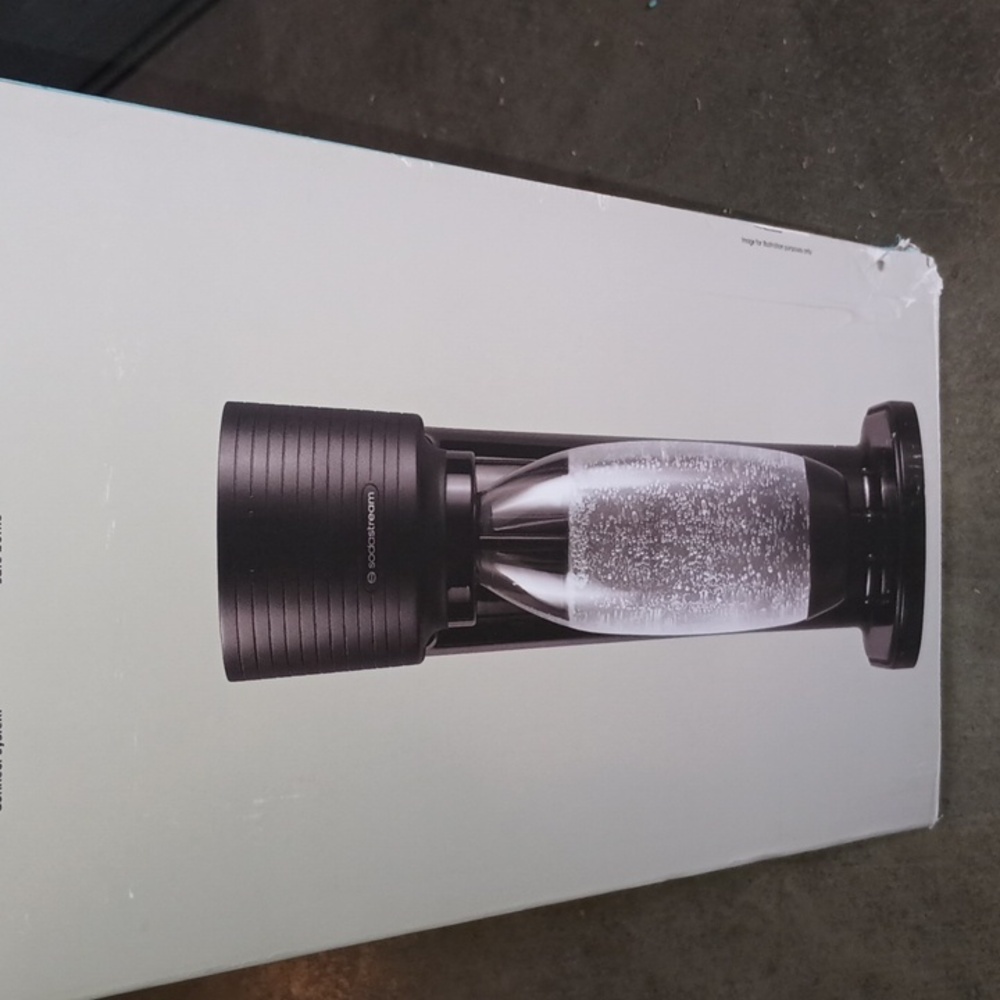 SODA STREAM "JETGAIA" OPEN BOX , SAMPLER KIT HAS BEEN REMOVED